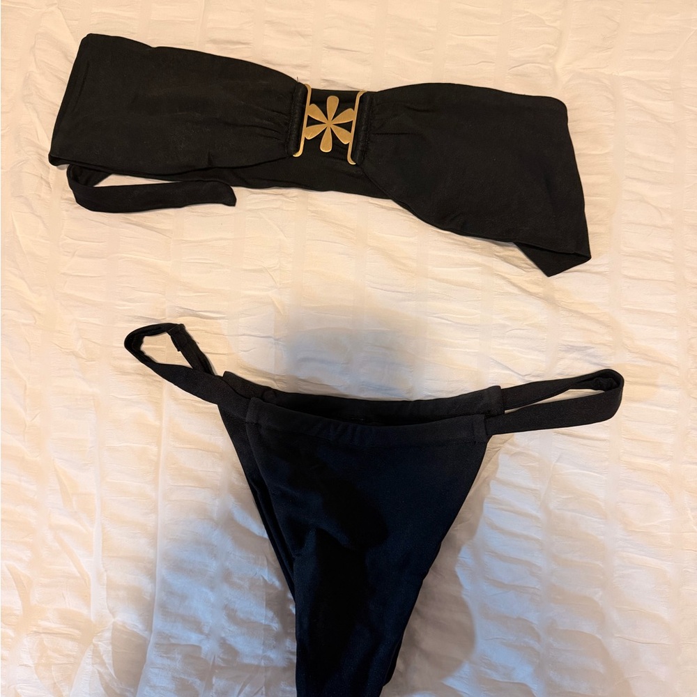 Black Bikini Set - Picture 3 of 3